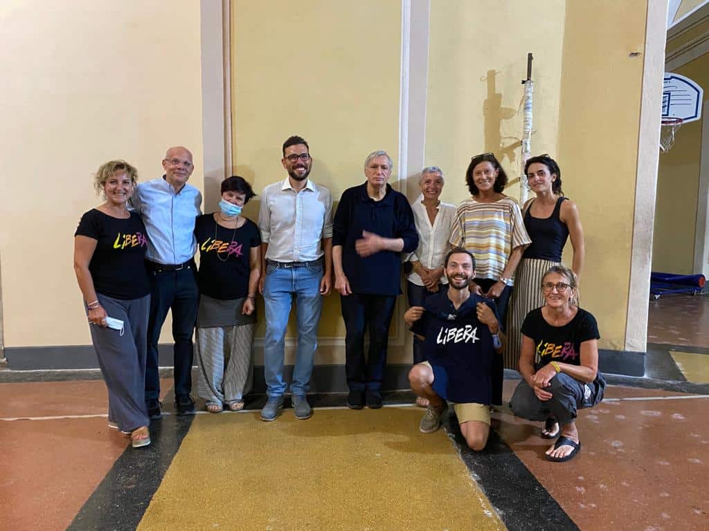 Presidio Green con don Ciotti a Chiavari 2